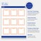 Avery Printable Square Business Cards, 2.5" x 2.5", Matte White, Pre-printed Pink Stripes/Metallic Gold Bow Design, Sure Feed Technology, Laser & Inkjet Compatible, 180 Total